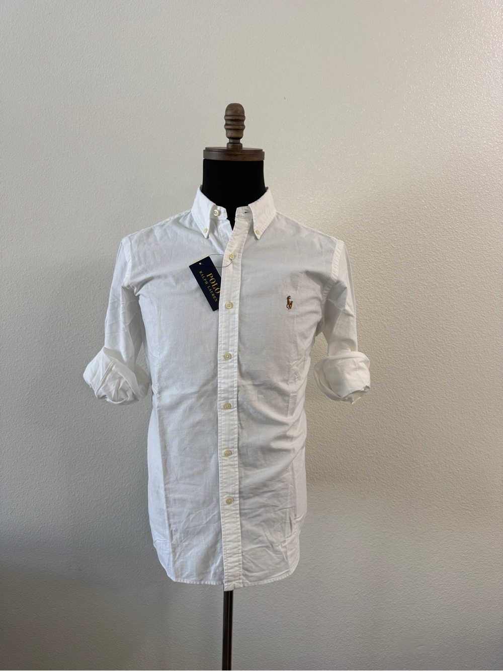 Polo by Ralph Lauren White Button-Down Oxford Shirt